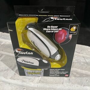 Toucan One Touch Electric Can Opener - The World's Easiest Automatic Can Opener